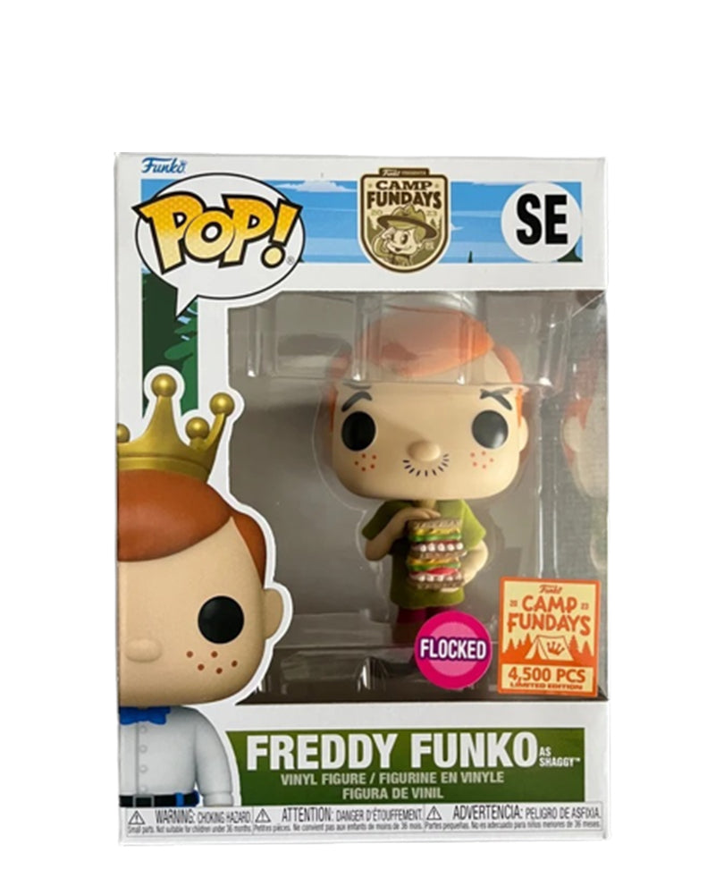 Freddy Funko as Shaggy (Flocked)