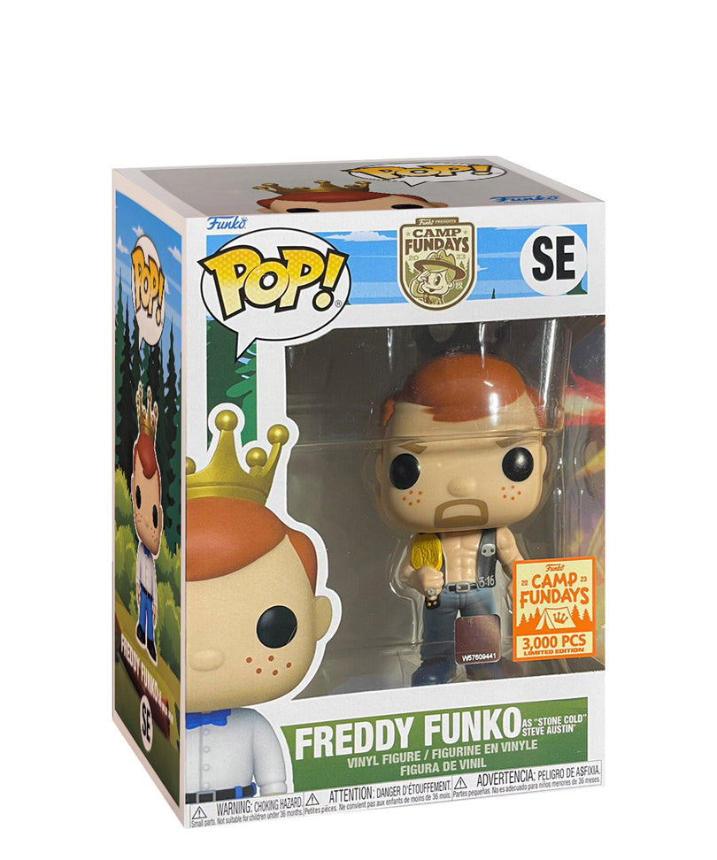 Freddy Funko as "Stone Cold" Steve Austin