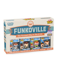 Freddy Funko in Con Tee / Mayor Freddy Funko / Superhero Freddy Funko / Freddy Funko with Map