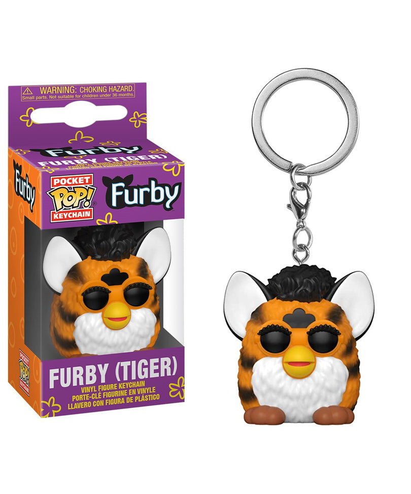 Furby (Tiger) Keychain