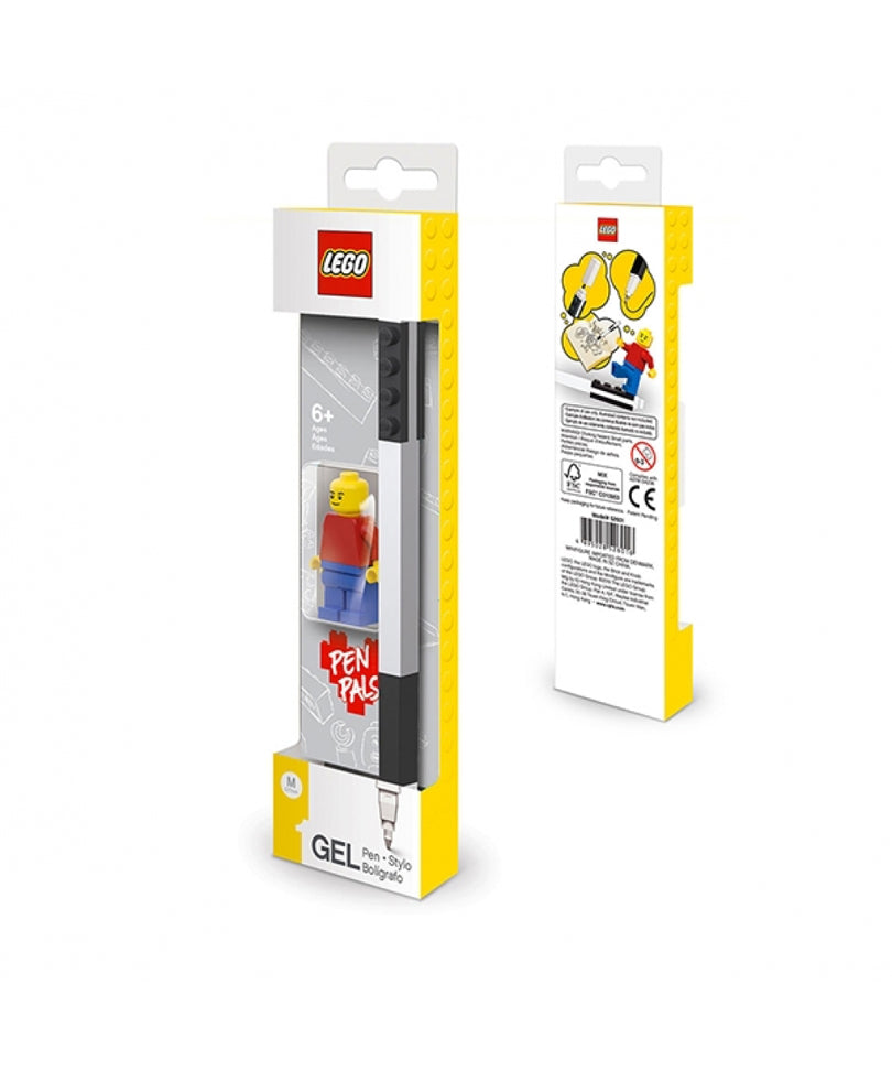 Gel Pen Nero + Minifigure