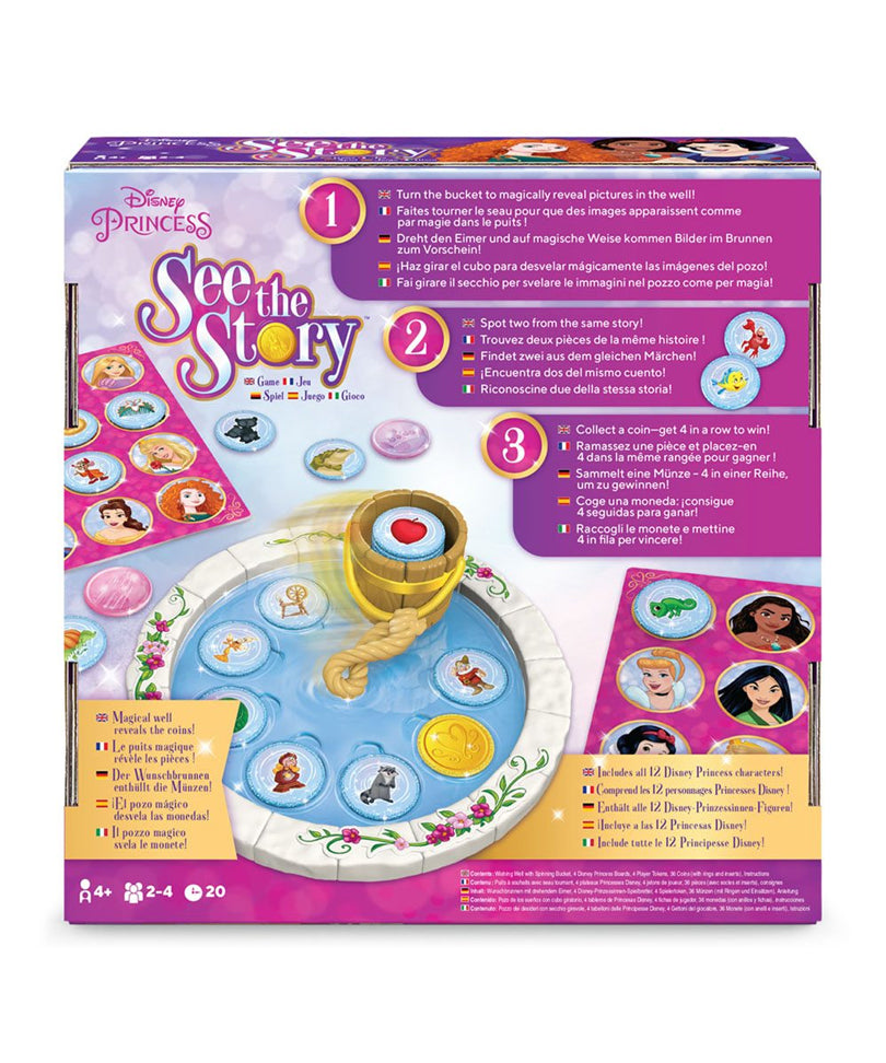 Gioco di carte Disney Princess See the Story Signature Games - Multilingua