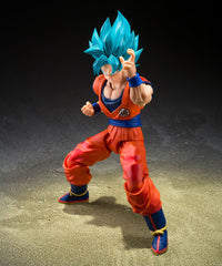 Dragon Ball Super – Super Saiyan God Super Son Goku (Blue Power Transcending Limits) - S.H. Figuarts Action Figure 15 cm