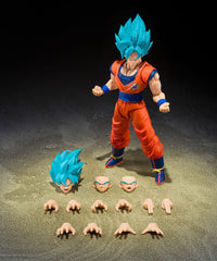 Dragon Ball Super – Super Saiyan God Super Son Goku (Blue Power Transcending Limits) - S.H. Figuarts Action Figure 15 cm