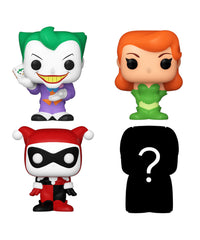 Harley Quinn (Animated Series) / Poison Ivy (Animated Series) / The Joker (Animated Series) / Mystery Bitty (4-Pack)