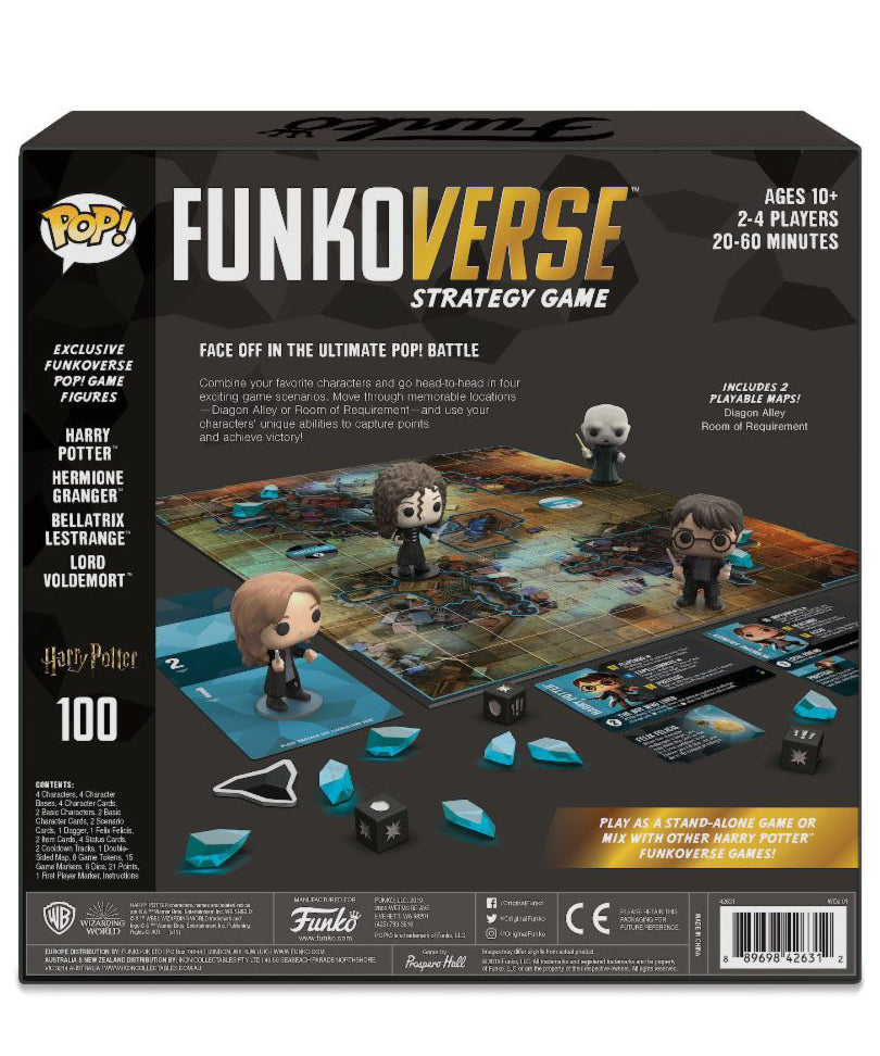 Harry Potter Funkoverse Board Game 4 Character Base Set English Version