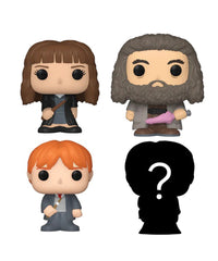 Hermione Granger / Rubeus Hagrid / Ron Weasley / Mystery Bitty (4-Pack)