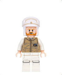 Hoth Rebel Trooper Dark Tan Uniform (Brown Beard)