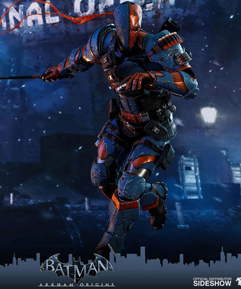 Hot Toys – Batman: Arkham Origins Videogame Masterpiece – Deathstroke 1/6 Scale Figure 32 cm