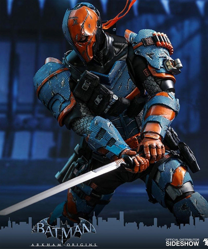 Hot Toys – Batman: Arkham Origins Videogame Masterpiece – Deathstroke 1/6 Scale Figure 32 cm