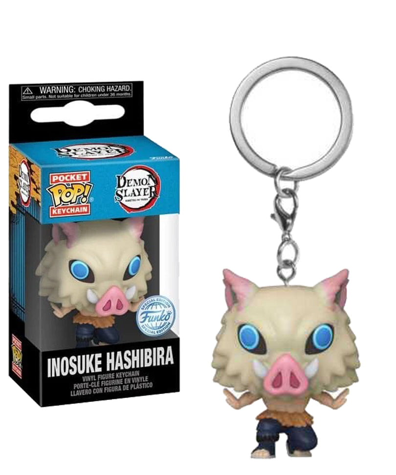 Inosuke Hashibira 7th Form Keychain