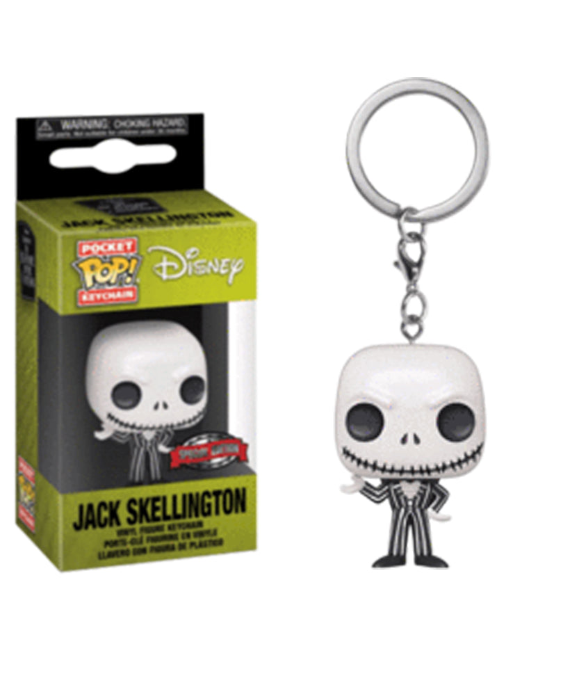 Jack Skellington (Metallic) Keychain