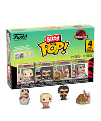 Ellie Sattler / Ian Malcolm / Triceratops / Brachiosaurus (4-Pack)