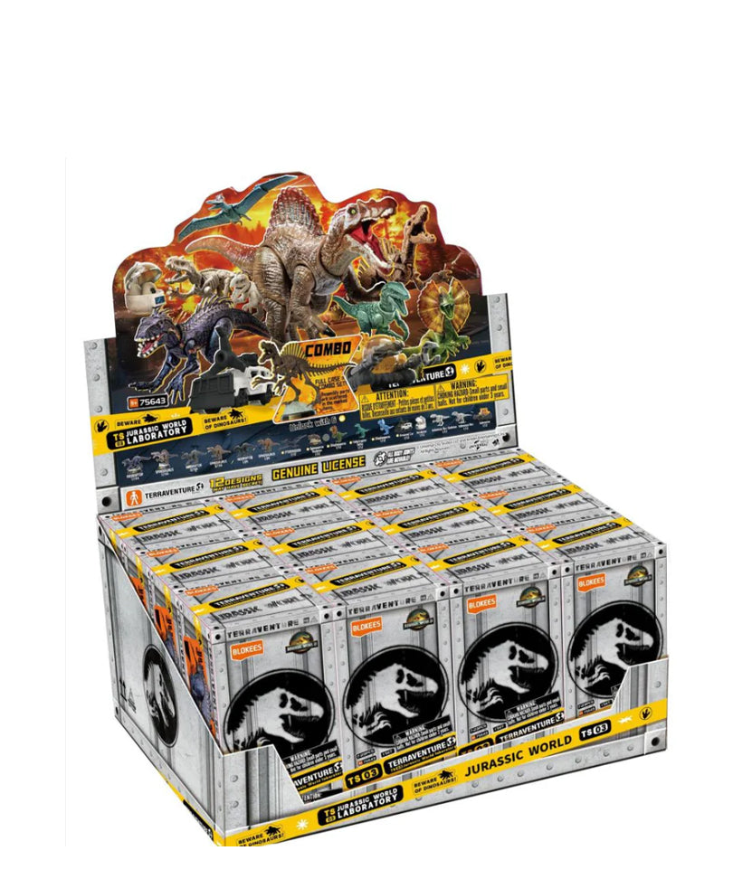 Jurassic World Blokees Plastic Model Kit Terraventure TS-03 - Blind Box