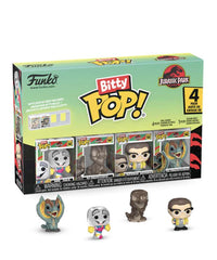 Mr. DNA / Dilophosaurus / Dennis Nedry / Dilophosaurus (4-Pack)