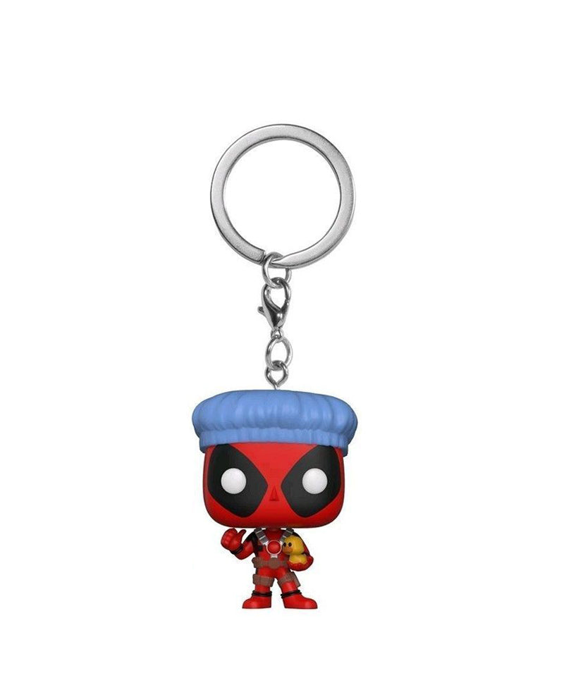 Bathtime Deadpool Keychain