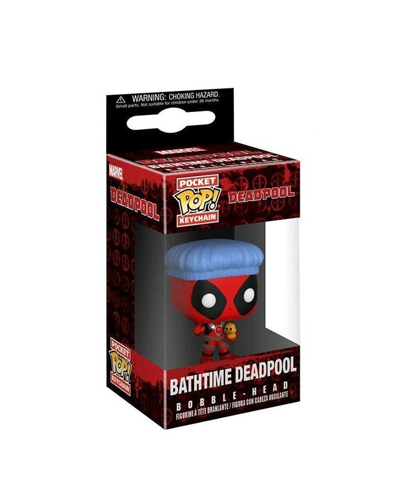 Bathtime Deadpool Keychain