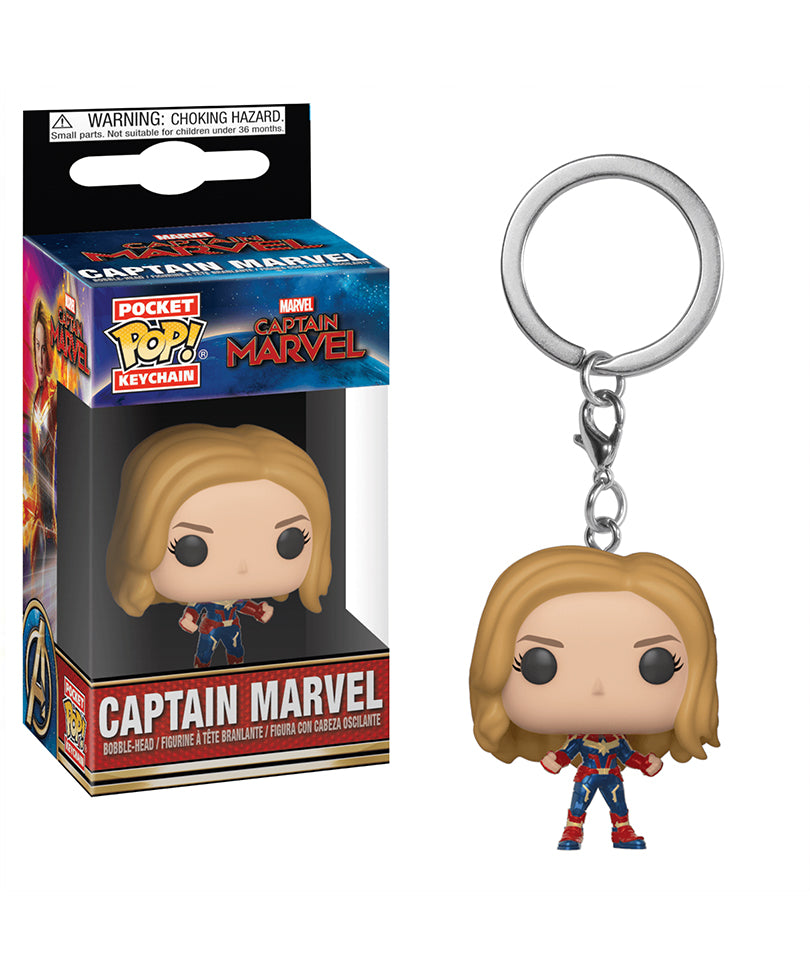 Captain Marvel Keychain