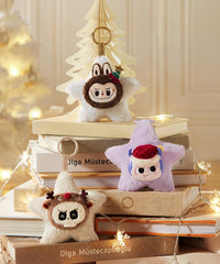 Labubu Classic Series Sparkly Plush Pendant Blind Box - Pop Mart Official Figure