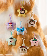 Labubu Classic Series Sparkly Plush Pendant Blind Box - Pop Mart Official Figure