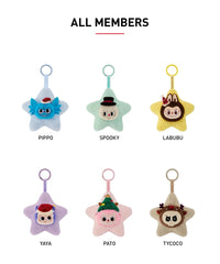Labubu Classic Series Sparkly Plush Pendant Blind Box - Pop Mart Official Figure