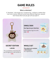 Labubu Classic Series Sparkly Plush Pendant Blind Box - Pop Mart Official Figure
