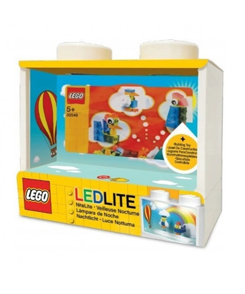 Lampada Led - Arcobaleno con uccellini
