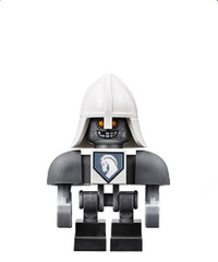 Lance Bot - Dark Bluish Gray Shoulders, White Helmet
