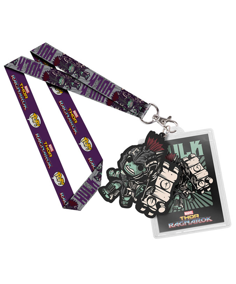 Portachiavi Hulk Ragnarok Lanyard with rubber keychain