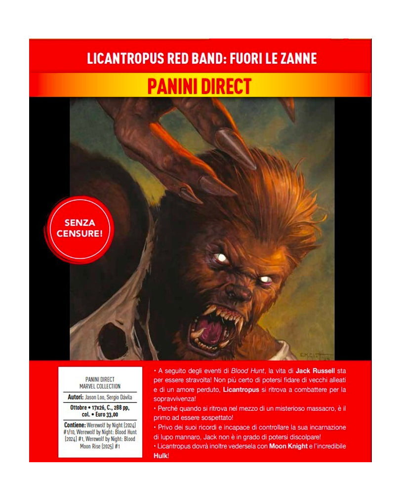 Licantropus Red Band - Fuori Le Zanne