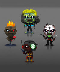 Live After Death / Seventh Son / Nights of the Dead / Somewhere in Time Eddie (4-Pack) (Glow in the Dark)
