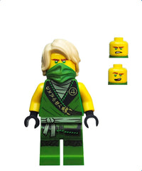 Lloyd - Legacy, Rebooted, Ninjago Logogram 'MANTER' on Torso