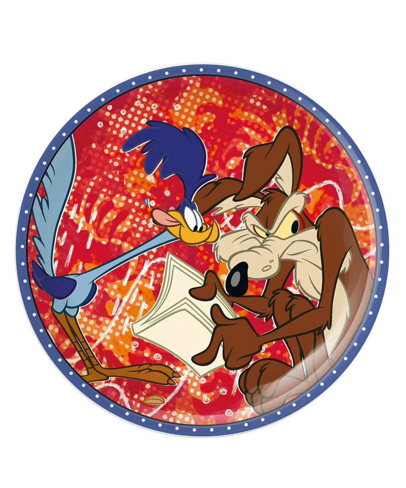 Looney Toons - 19cm Plate - Wile E. Coyote & The Road Runner