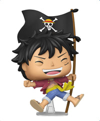Monkey D. Luffy with Flag