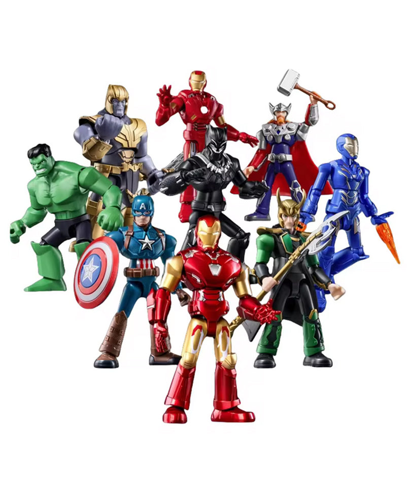 Marvel Blokees Plastic Model Kit The Infinity Saga Galaxy Version 01 - Blind Box