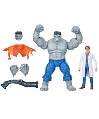 Marvel Legends - Gray Hulk vs Bruce Banner Action Figure 2-Pack