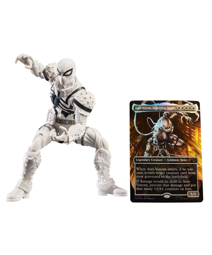 Marvel Legends - Magic: The Gathering - Agent Anti-Venom Action Figure (Exclusive Foil Card) 15 cm