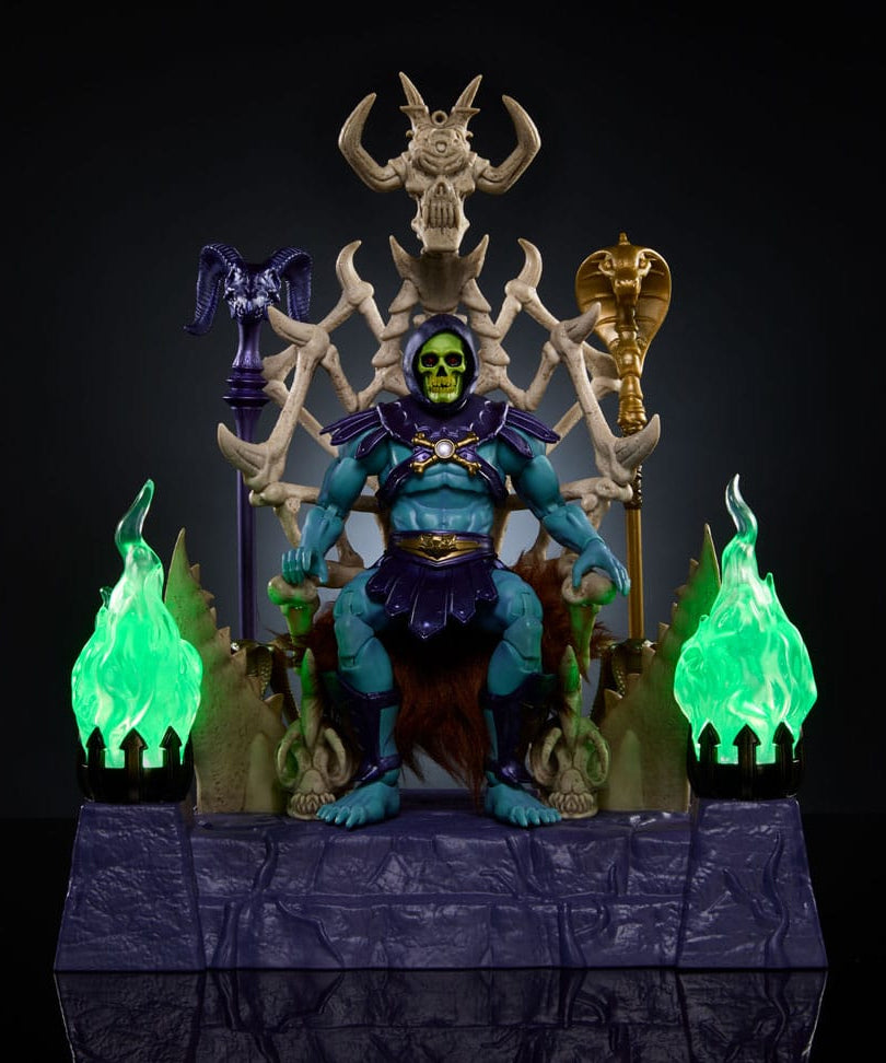 Masters of the Universe: New Eternia Masterverse Action Figure Skeletor & Throne 18 cm