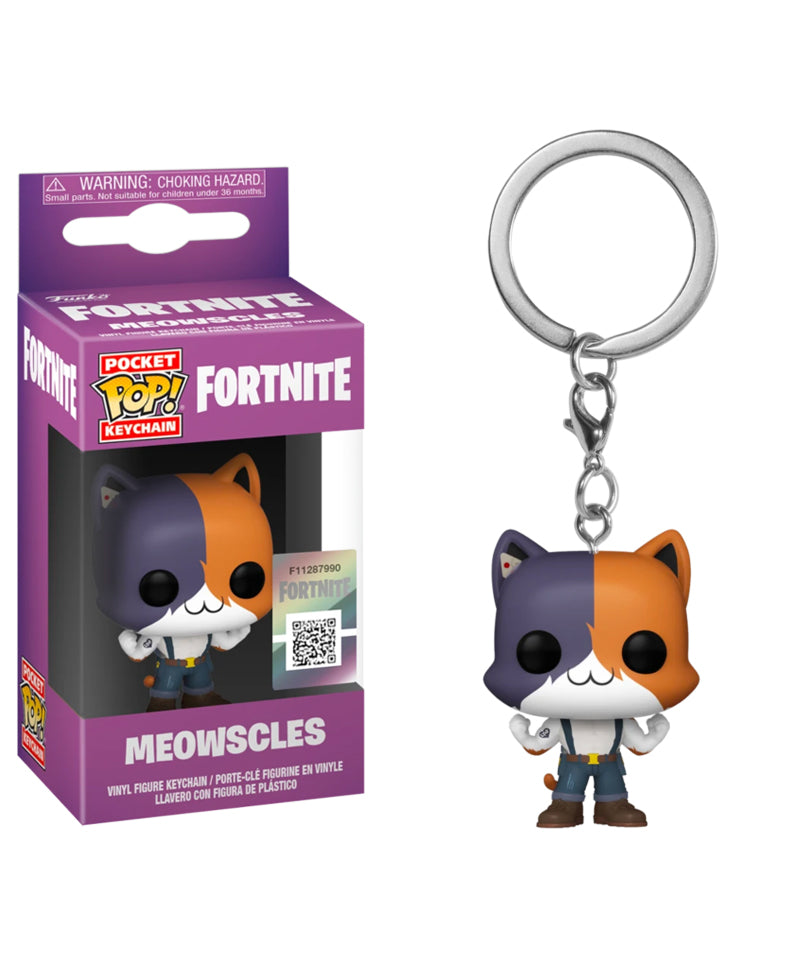 Meowscles Keychain