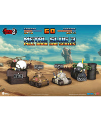 Metal Slug 3 Car Series 4-Set Pull Back