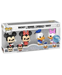 Mickey / Minnie / Donald / Daisy (4-Pack) Damaged Box