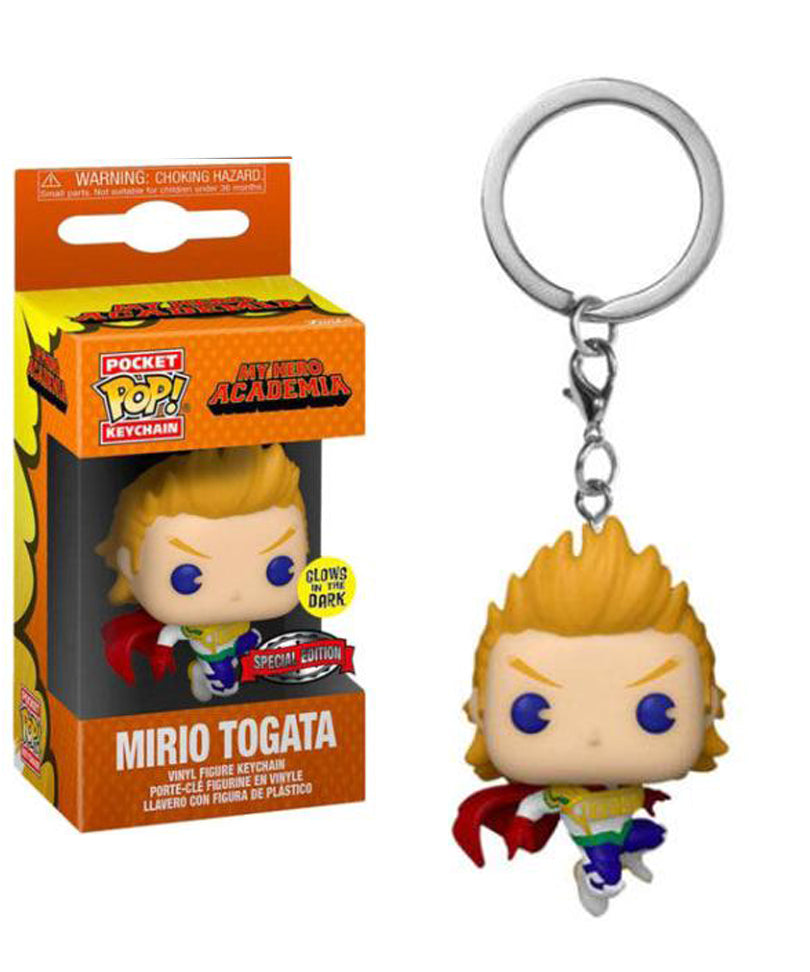 Mirio Togata Keychain (Glow in the Dark)