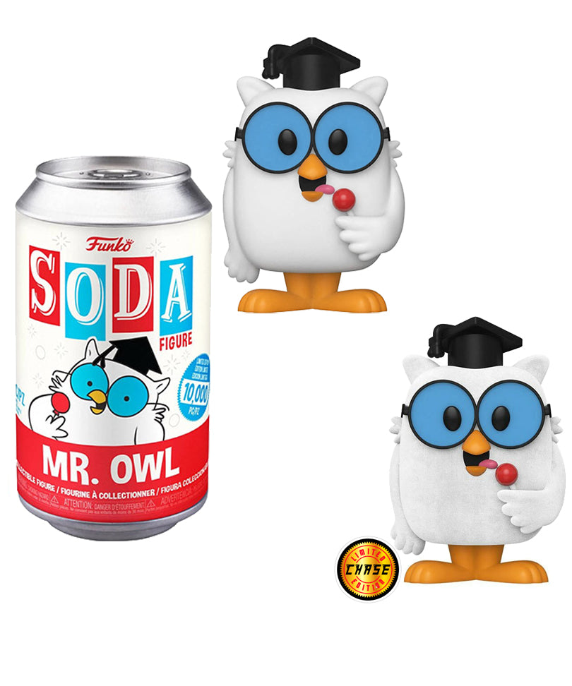 Mr. Owl Sealed Can Soda