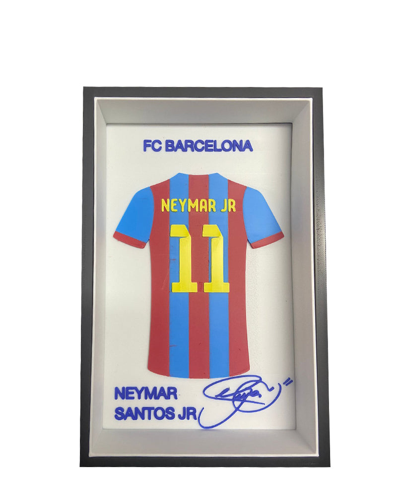 Quadretto 3D Maglia FC Barcelona – Neymar Jr #11