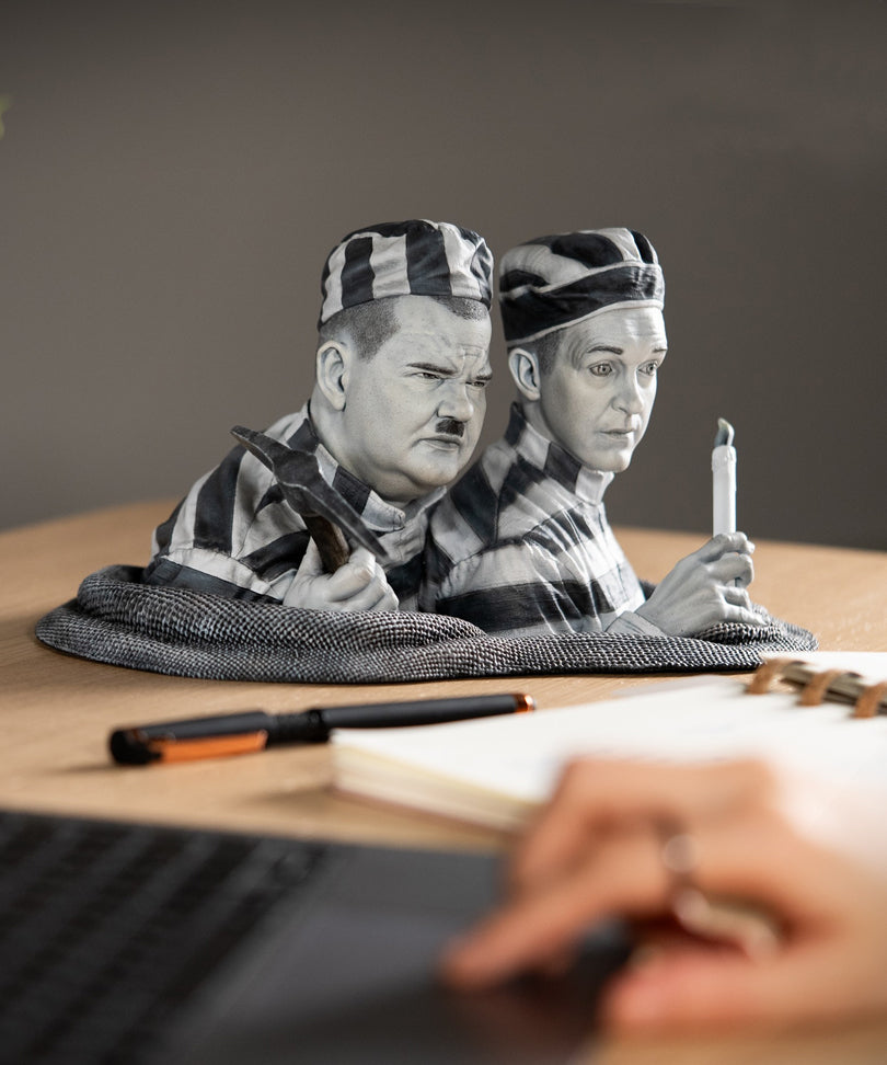 Stan Laurel & Oliver Hardy – Statua 1/3