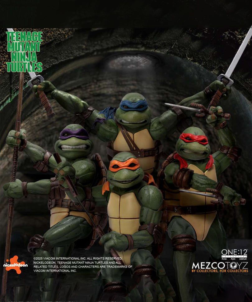 One:12 Collective – Teenage Mutant Ninja Turtles (1990 Movie) Action Figures Set