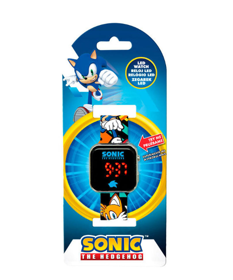 Orologio da Polso Digitale LED Sonic & Tails Color