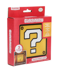 Paladone Lampada Night Super Mario Question Block