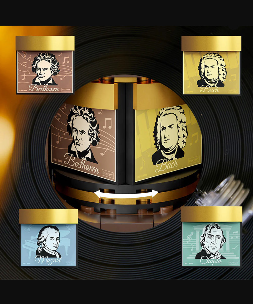 Pantasy Retro Series – Retro Phonograph - Set di Costruzione