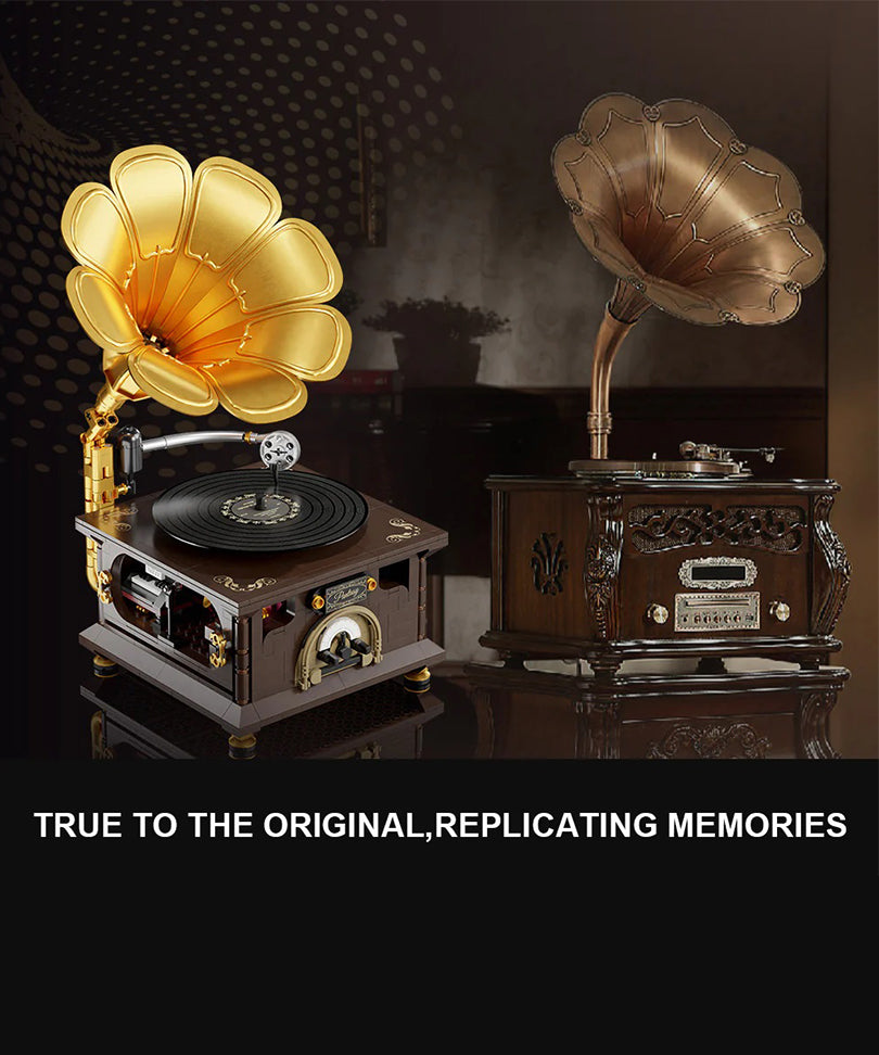 Pantasy Retro Series – Retro Phonograph - Set di Costruzione